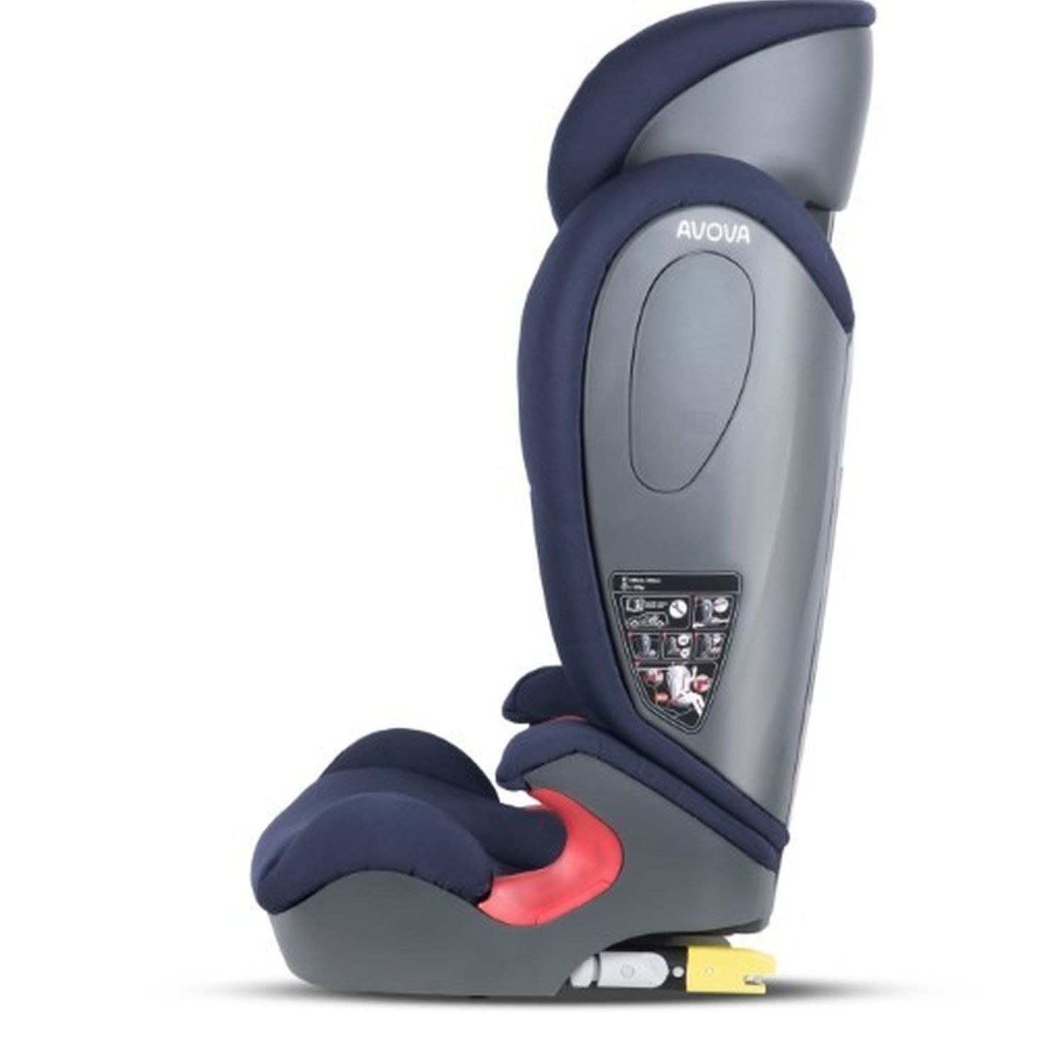 Автокресло Avova Star-Fix Atlantic blue Isofix 2/3 (15-36 кг) - фото 6