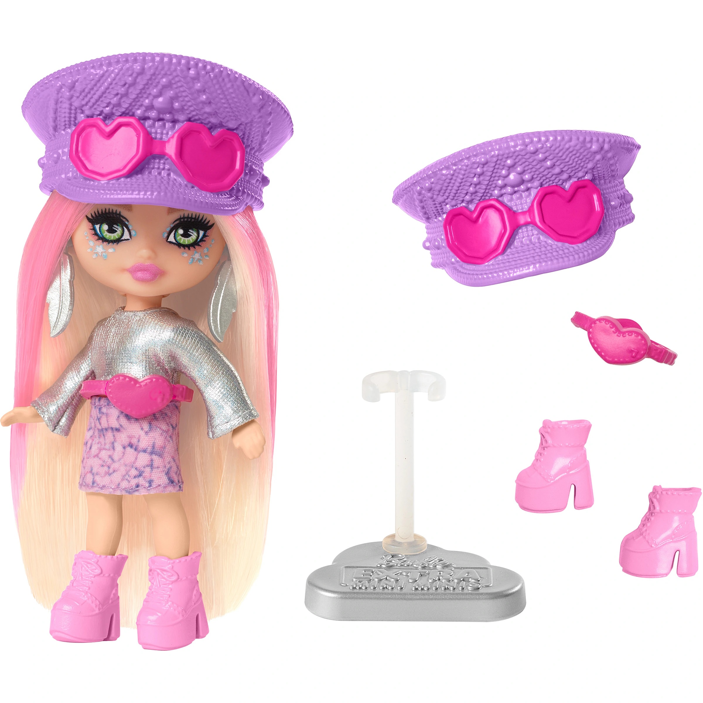 Кукла мини Barbie Экстра Мини Минис HPN07 - фото 1