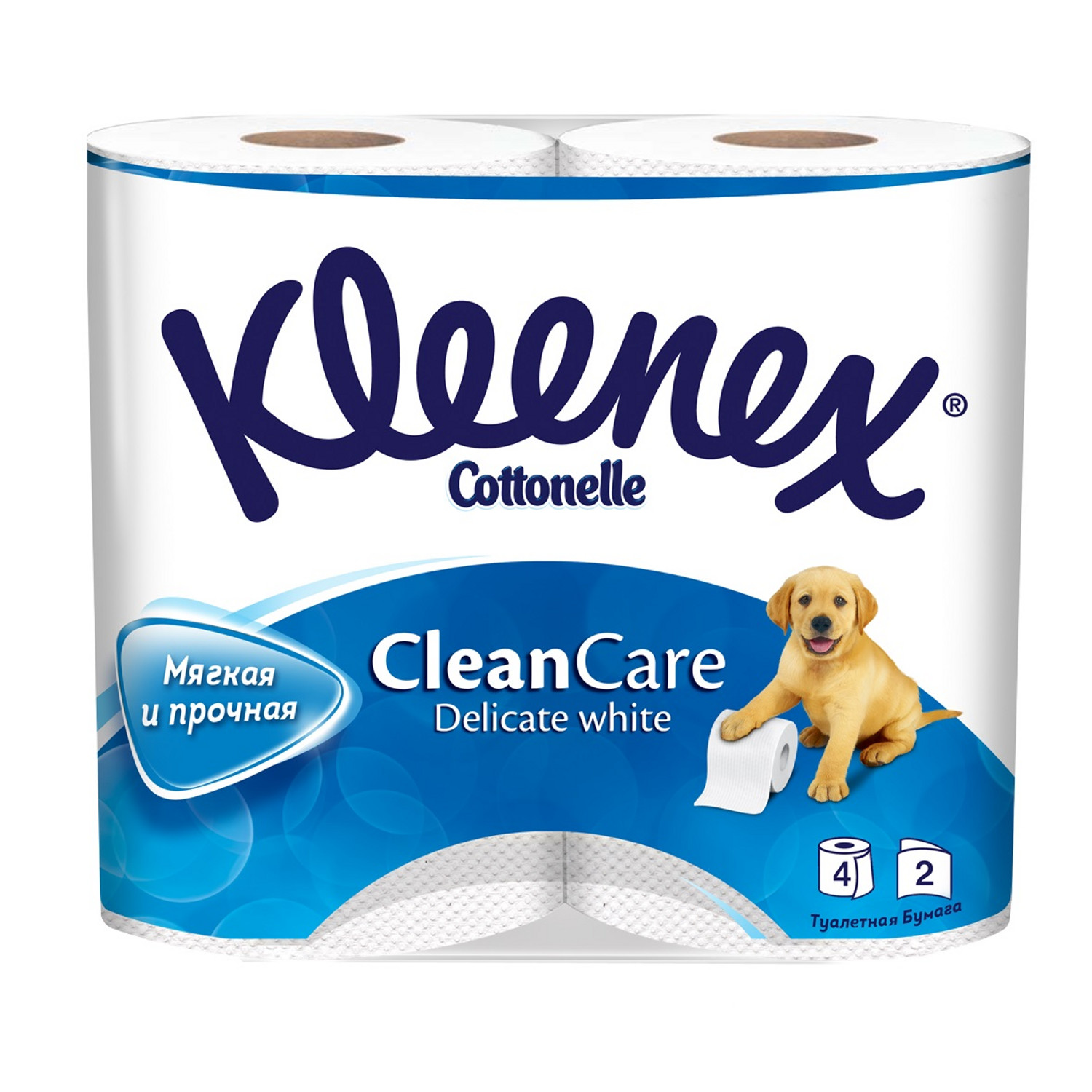 Туалетная бумага Kleenex 4 шт. - фото 2