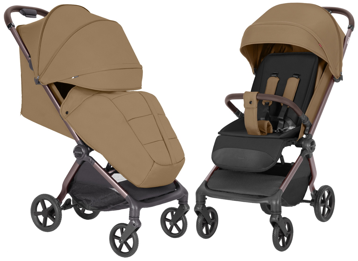 Коляска прогулочная Carrello Atom M CRL-5527 коричневый - фото 1