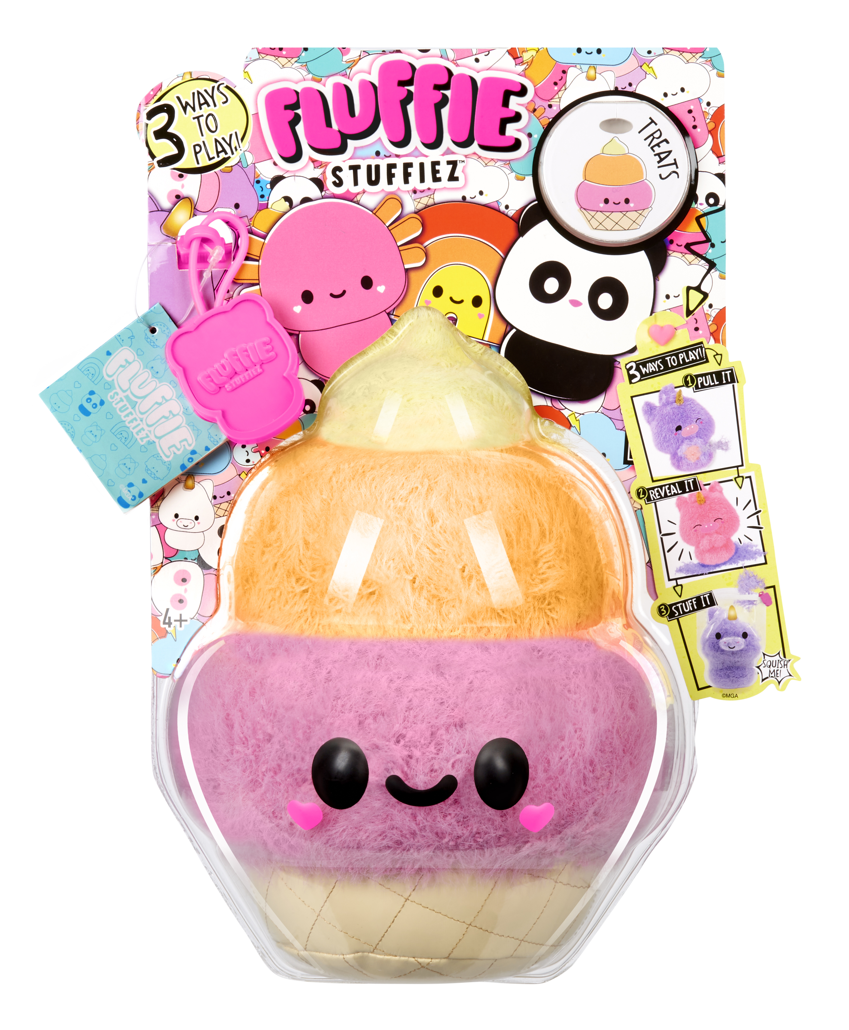 Мягкая игрушка FLUFFIE STUFFIEZ Мороженое - фото 1