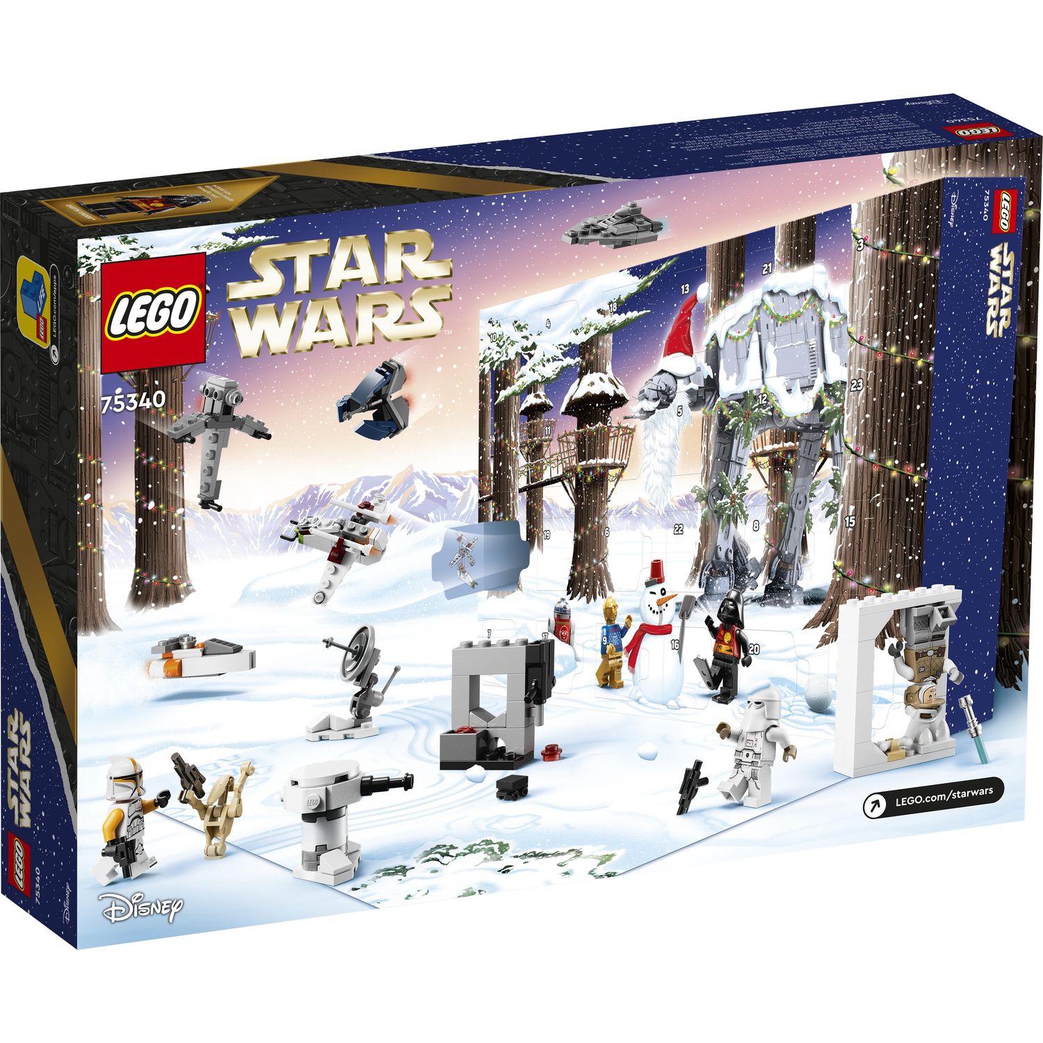 Конструктор LEGO Star Wars Адвент-календарь 2022 блочный - фото 5