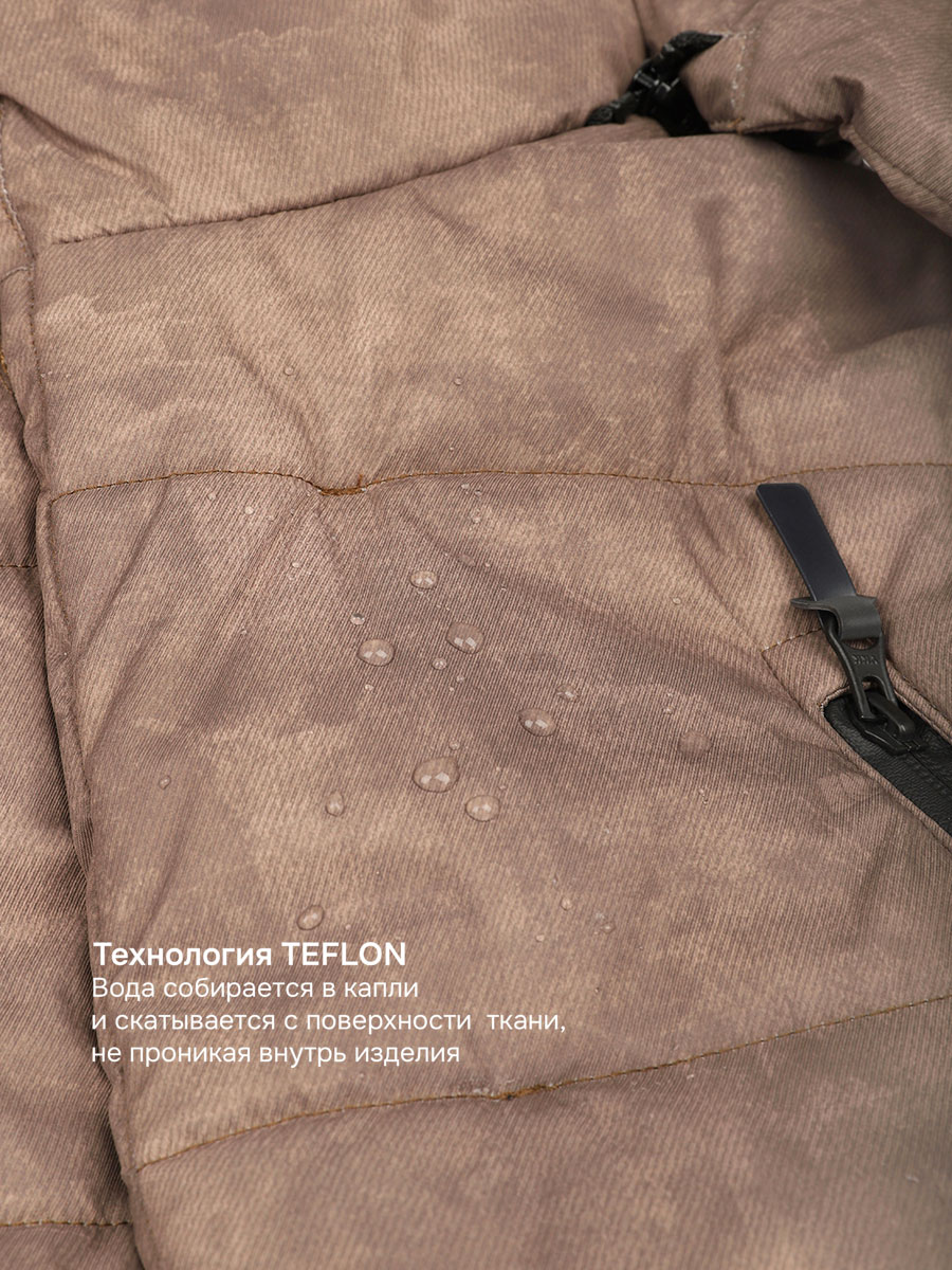 Куртка NIKASTYLE 4з8125 кэмел - фото 13