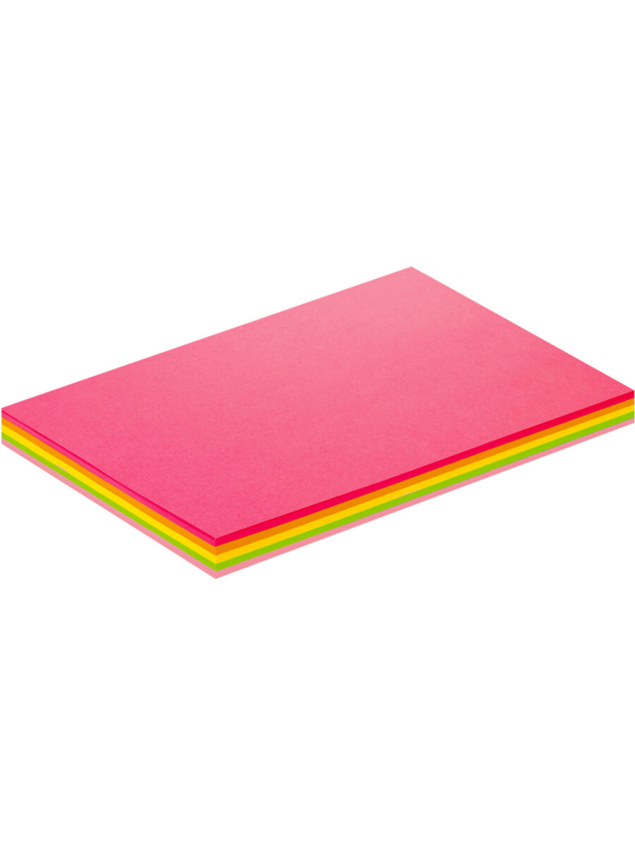 Цветная бумага Brauberg для принтера и школы А4 набор 100 листов 5 цветов - фото 5