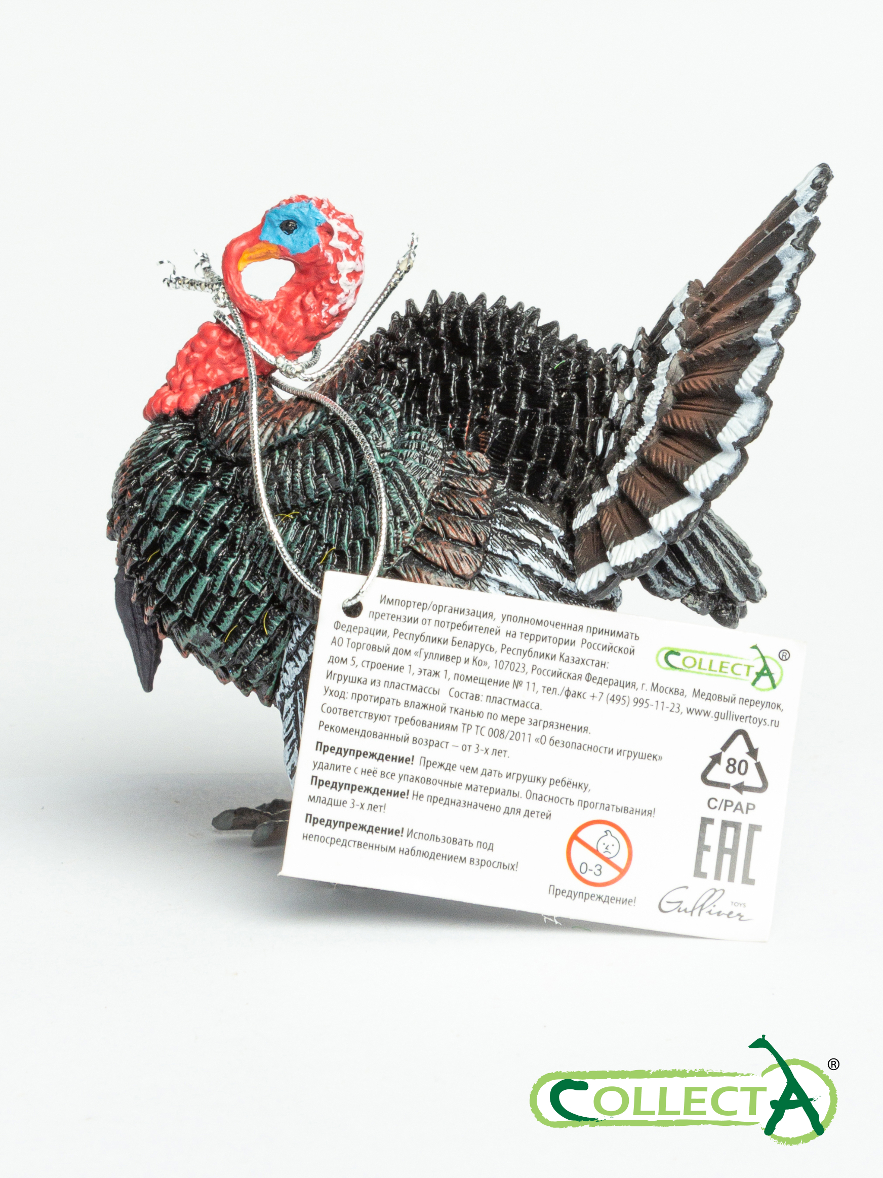 Фигурка Collecta Индейка - фото 10