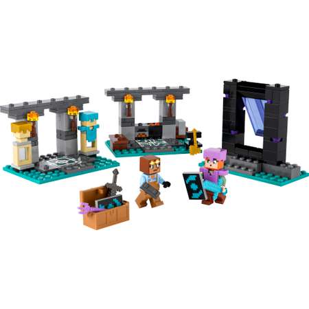 Конструктор LEGO Minecraft Арсенал блочный