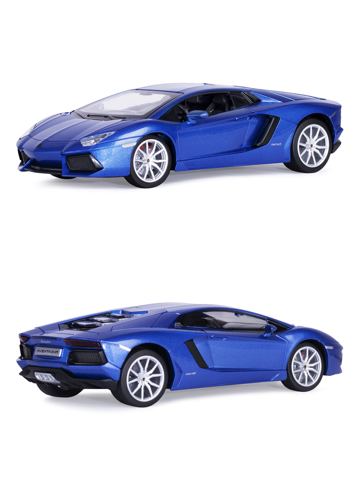 Автомобиль АВТОпанорама Lamborghini Aventador Coupe 1:24 JB1251385 - фото 8