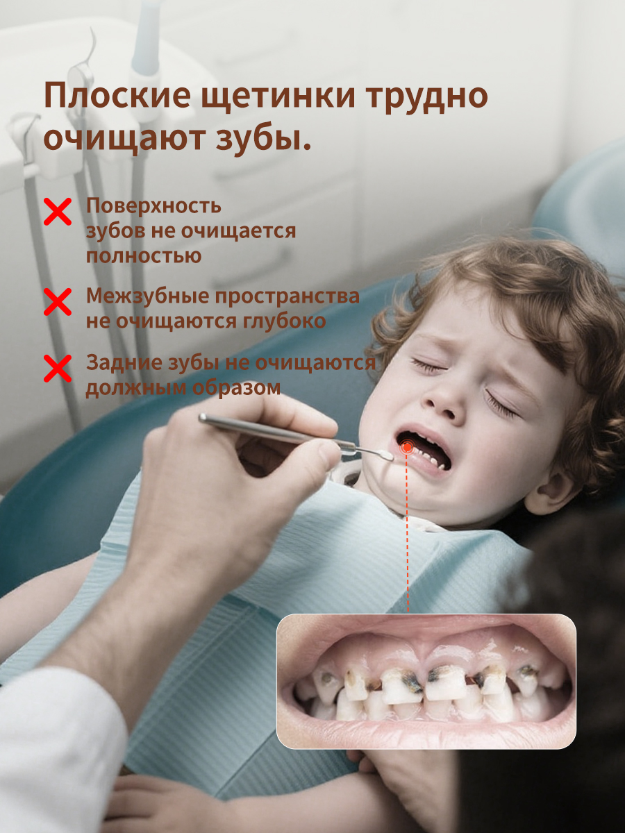 Зубная щетка классическая thyseed от 3 лет 4 шт. - фото 8