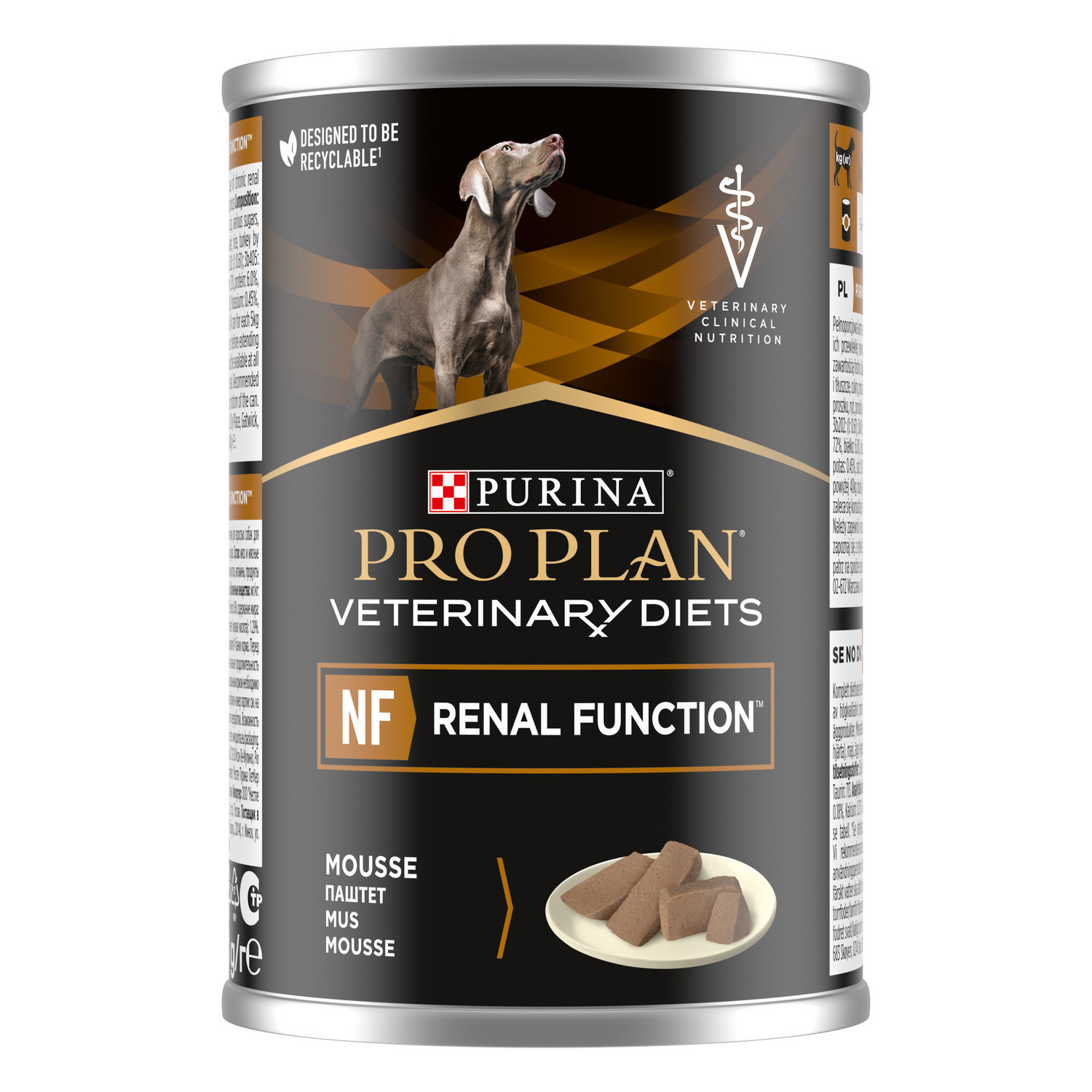 Корм для собак Purina Pro Plan Veterinary diets NF при патологии почек консервированный 400г - фото 2