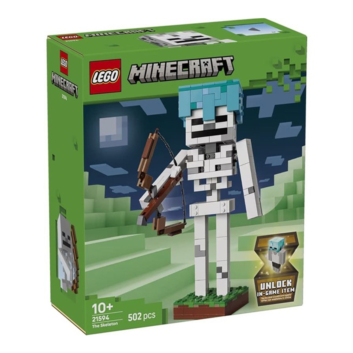 Конструктор LEGO Minecraft Скелет 502 дет. - фото 2