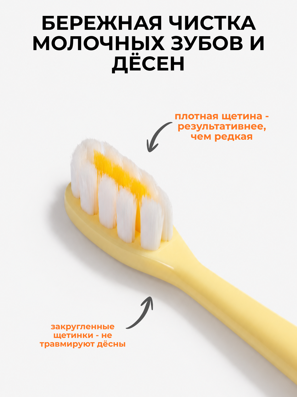 Зубная щетка классическая Чистый Зуб от 0 лет 1 шт. - фото 3