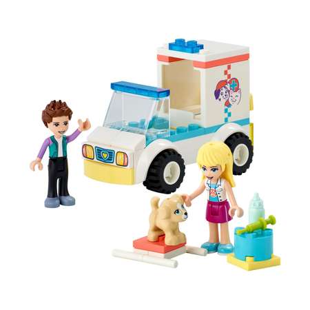 Конструктор LEGO Friends Скорая ветеринарная помощь блочный