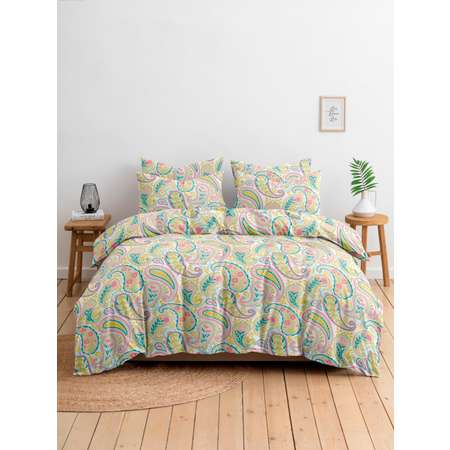 Комплект постельного белья Ночь Нежна Инди полутораспальный 4 предм.