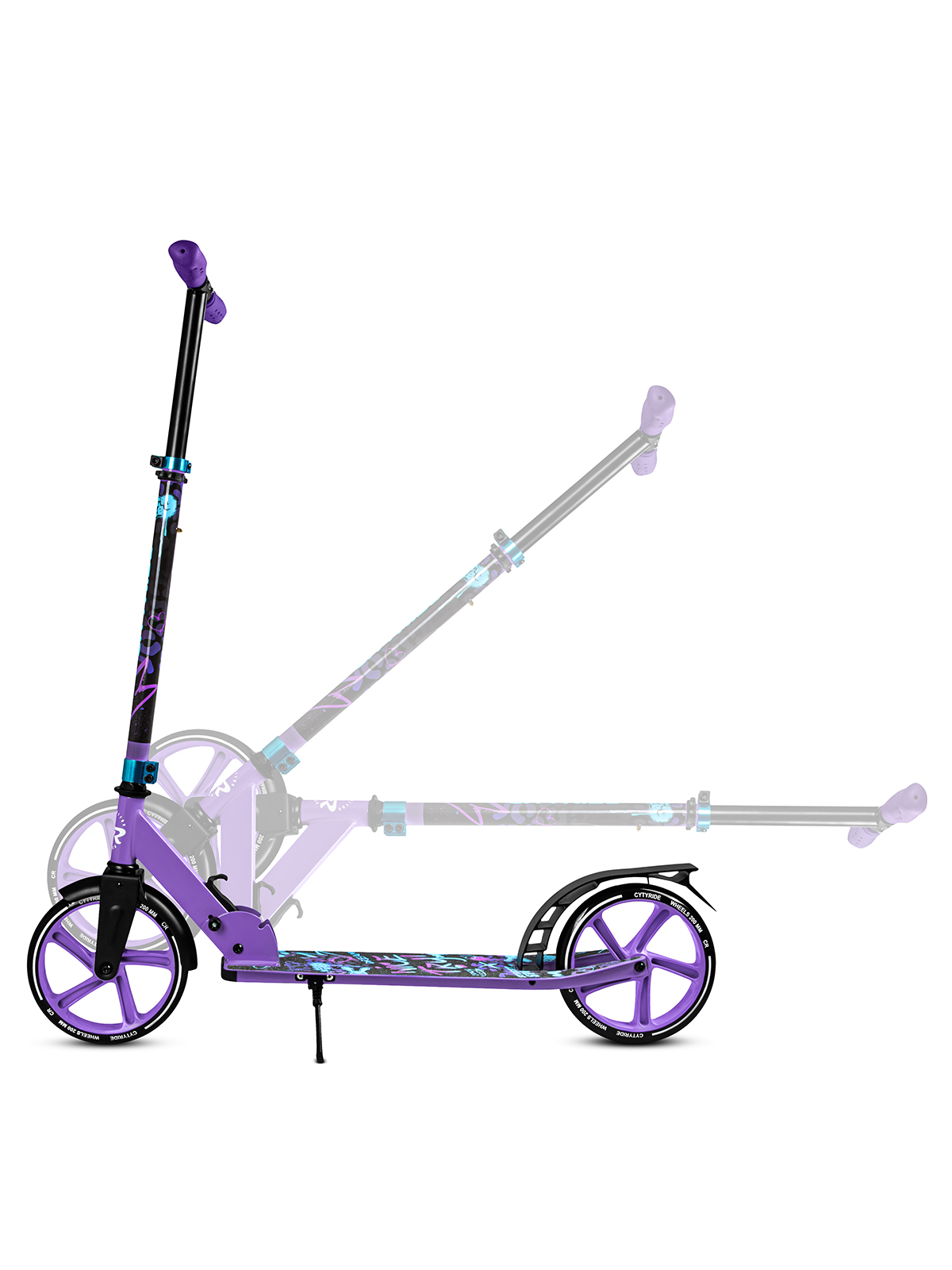 Самокат CITYRIDE двухколесный - фото 19