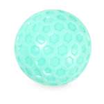 Игрушка для собак Barbaks Мячик текстурный голубой особо прочный с пищалкой из термопластичной резины 6см