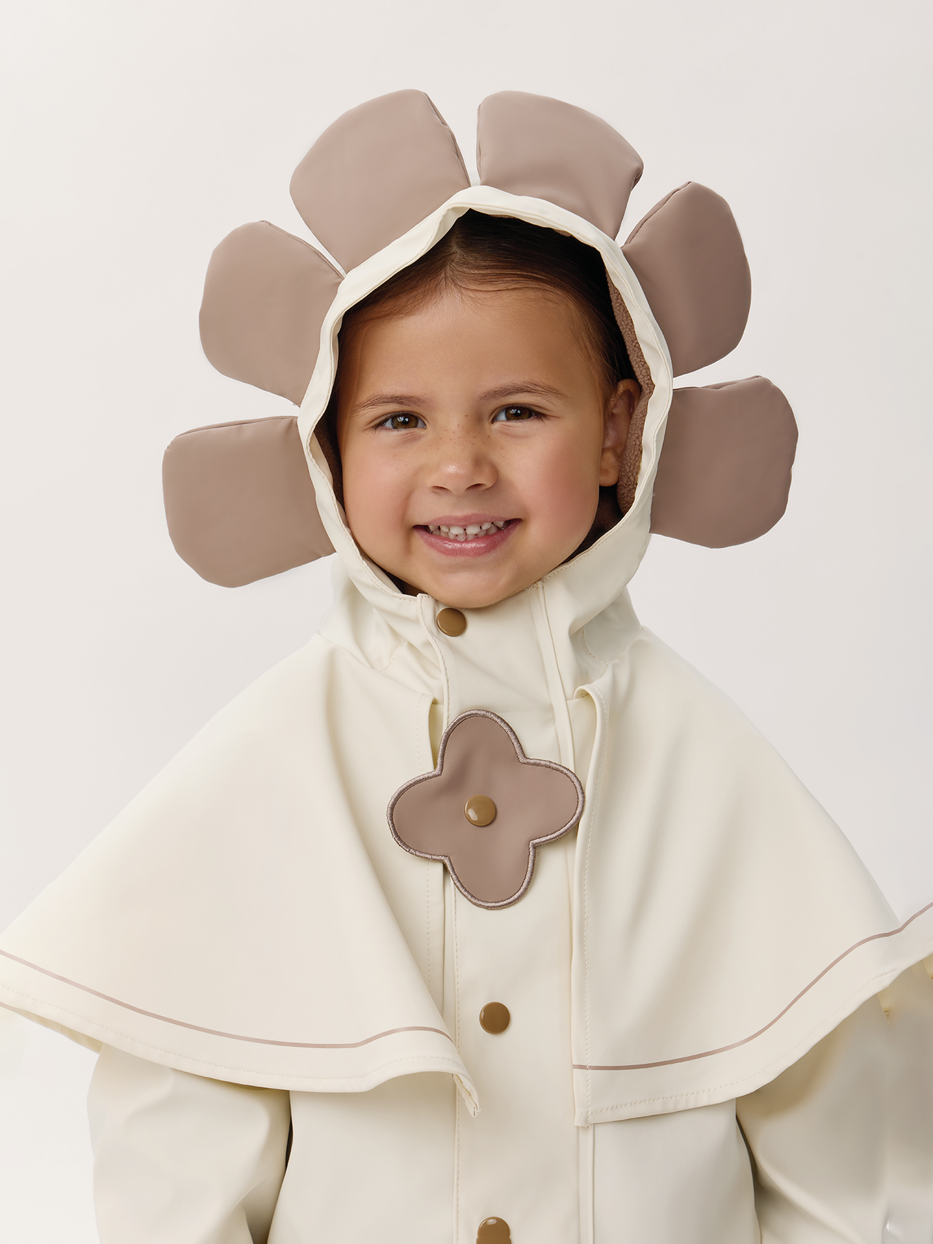 Комбинезон-дождевик Happy Baby 88580-1_beige-with-flowers - фото 6