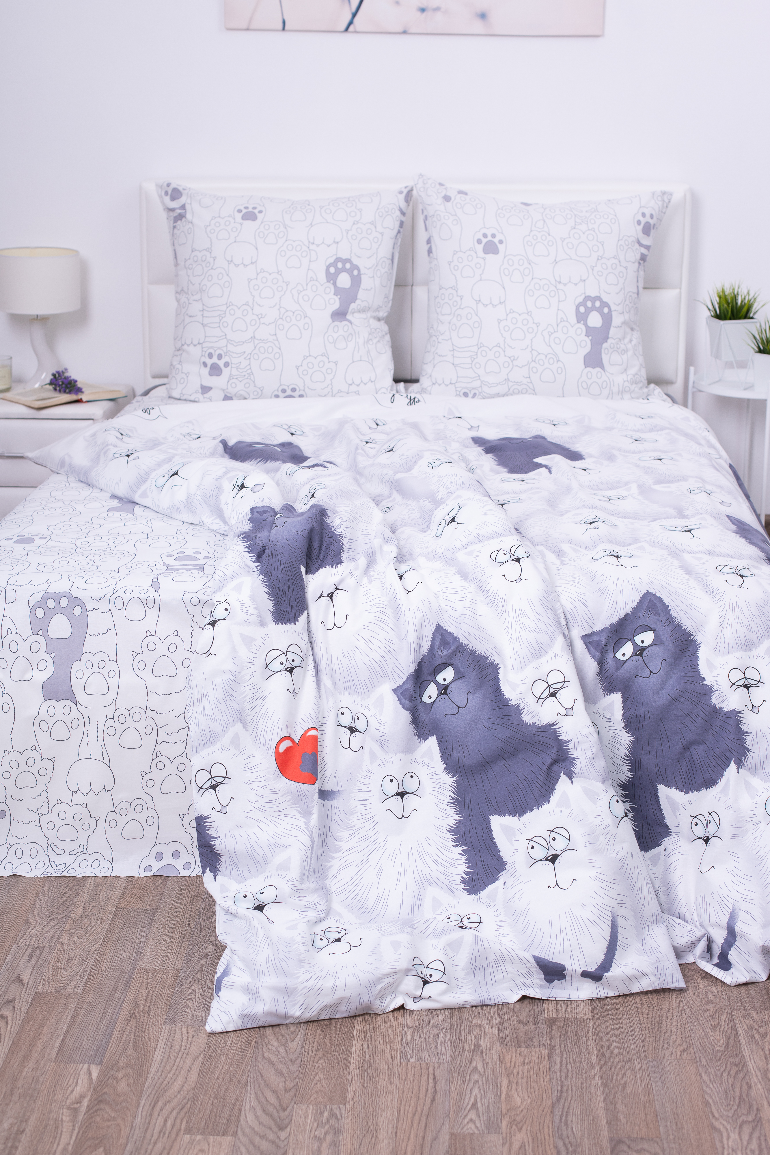 Комплект постельного белья MILANIKA Март полутораспальный 4 предм. - фото 5