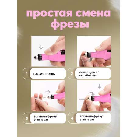 Аппарат для маникюра и педикюра HomDoctor ручной