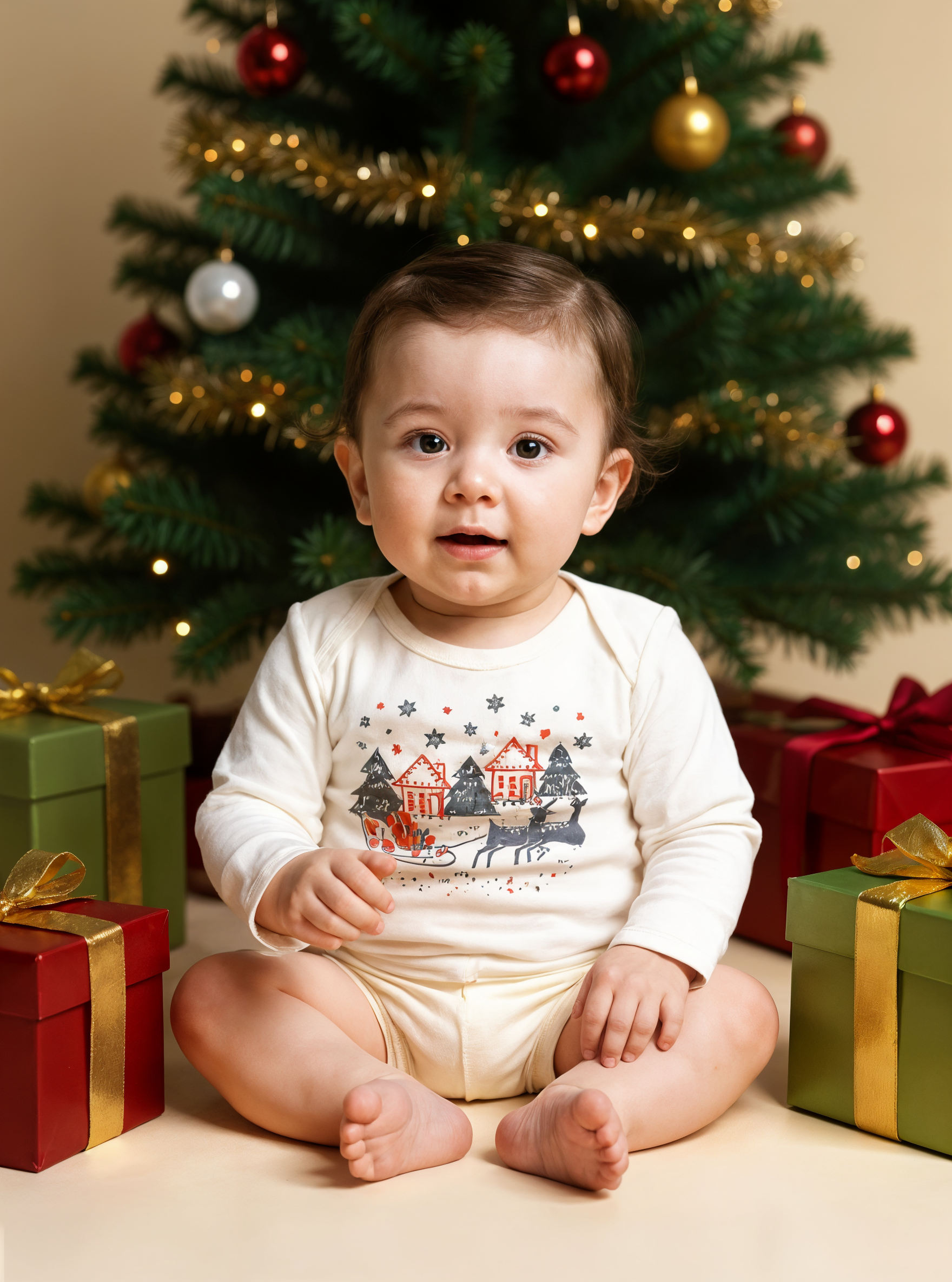 Боди KiMMi Baby КБ-1308072п молочный_праздник - фото 3