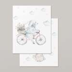 Интерьерный постер Moda interio Watercolor animals Акварельные животные 40х50 см 2 шт