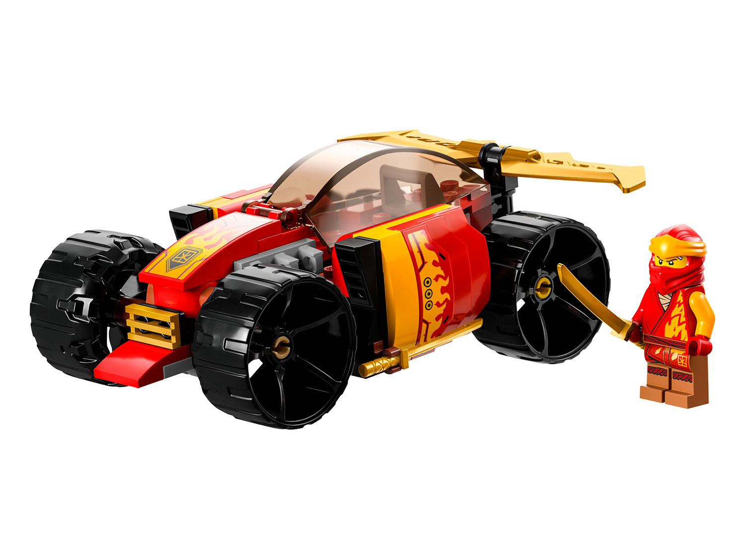 Конструктор LEGO NINJAGO Гоночный автомобиль ЭВО Кая - фото 2