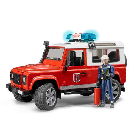Пожарная машина Bruder Land Rover