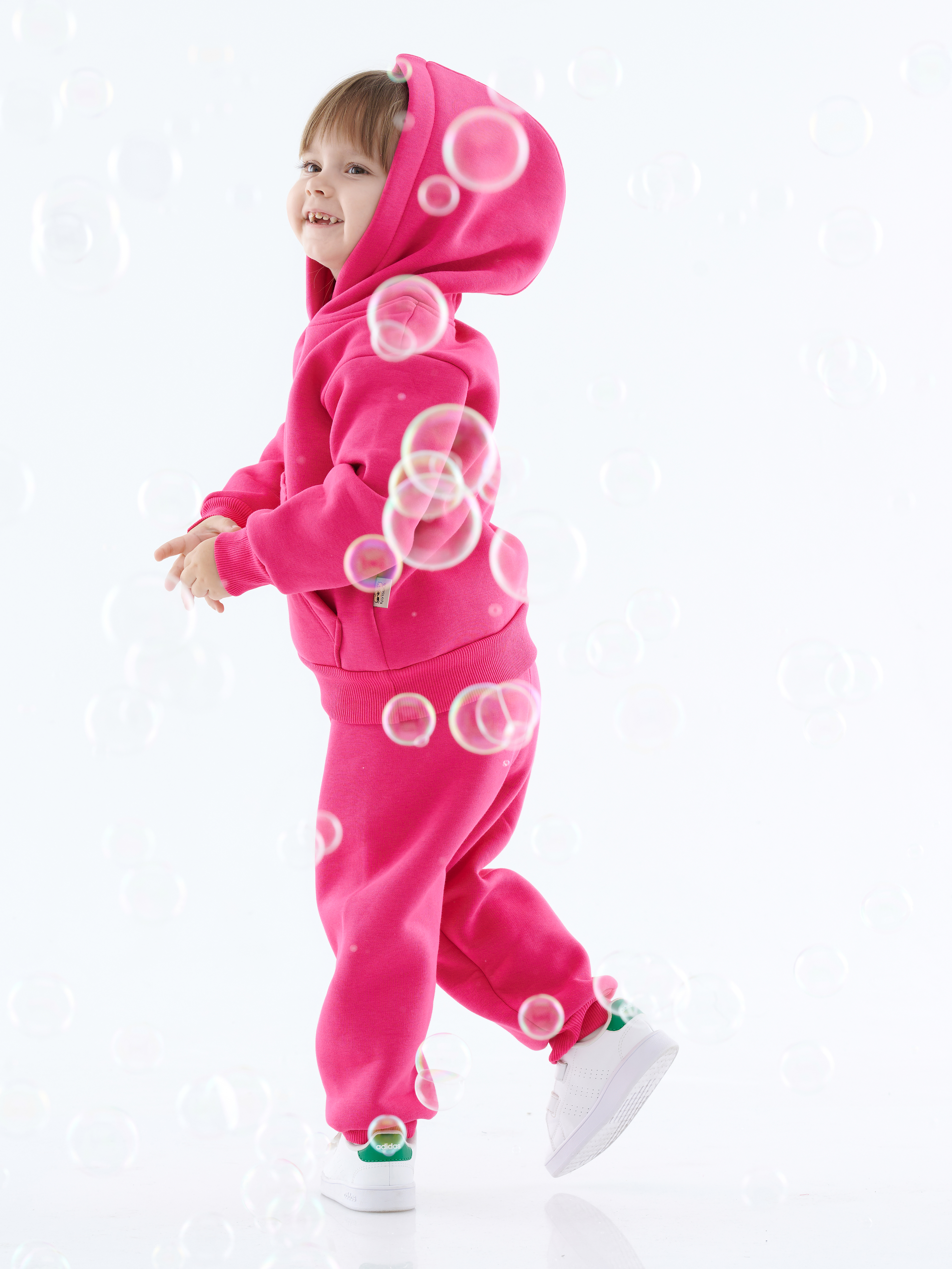 Костюм спортивный КрутышОк Т-057 фуксия - фото 3