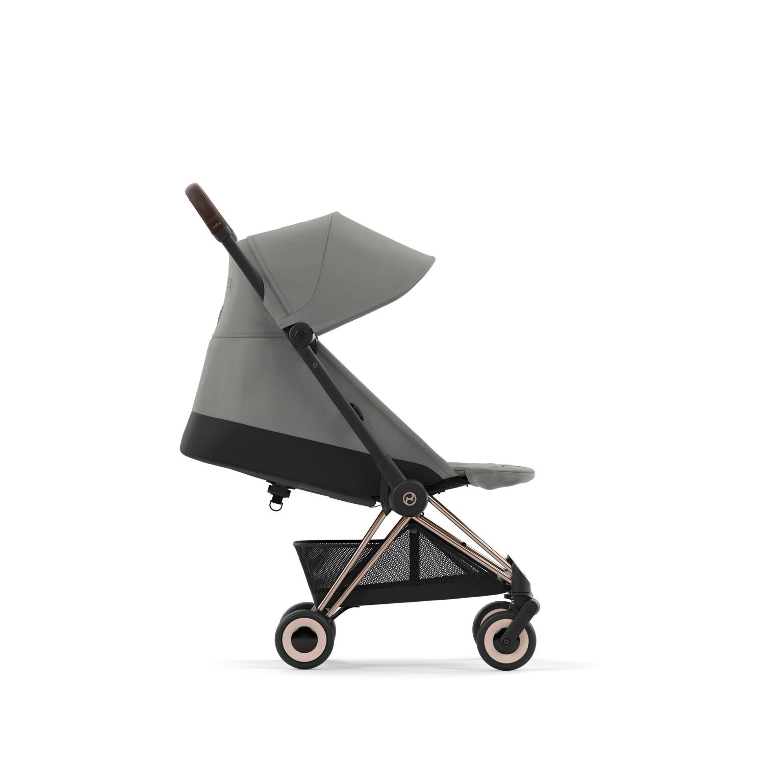 Коляска прогулочная Cybex Coya Rosegold серый - фото 6