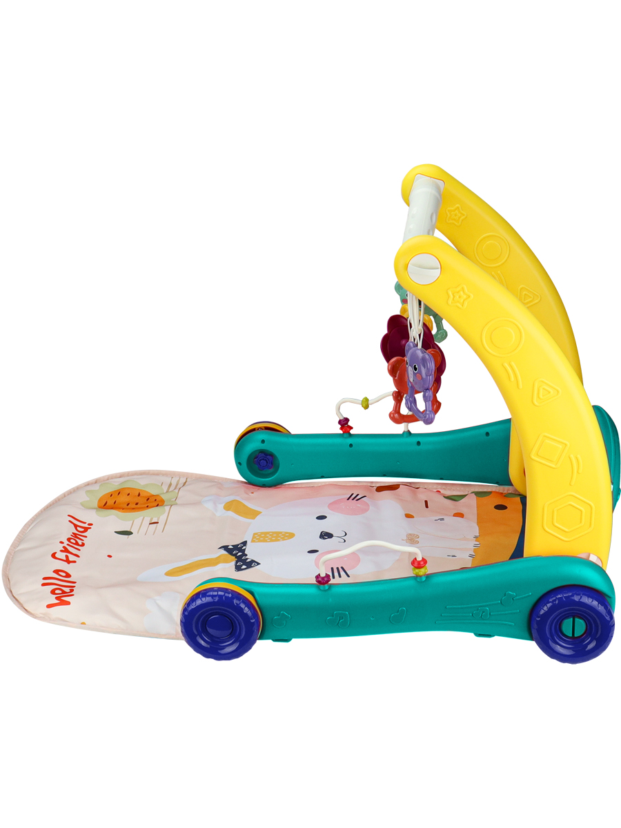 Коврик Рыжий кот с дугами - фото 3