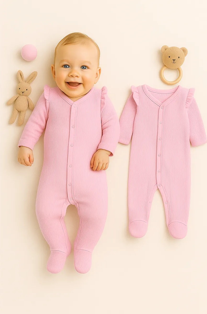 Изображение товара Комбинезон для новорожденной девочки Mark Formelle 86 хлопковый с начесом