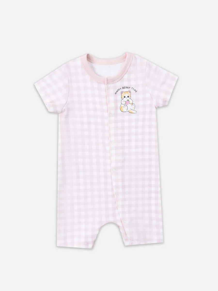 Песочник Mark Formelle (Марк Формэль) 13021/розовая клетка на белом - фото 9