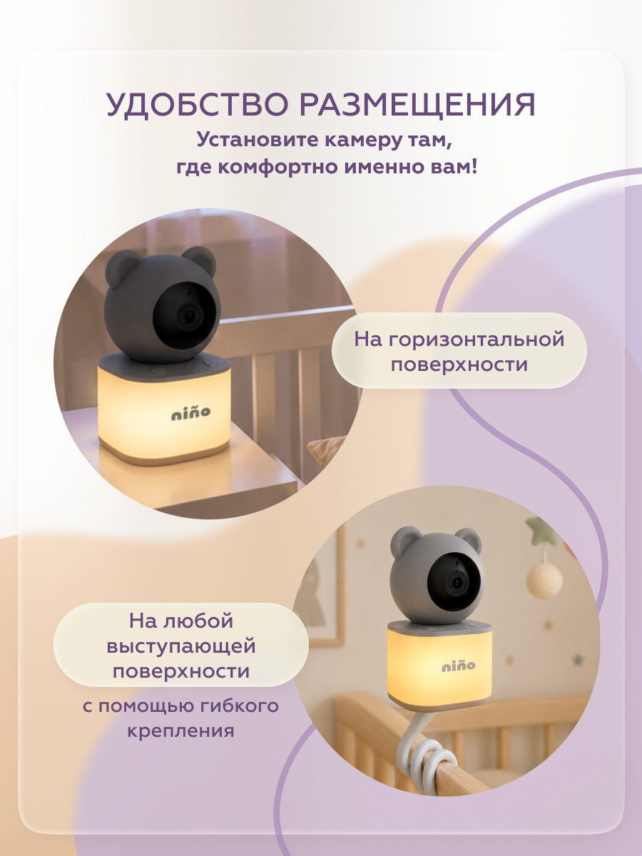 Видеоняня nino Baby 6YB - фото 11