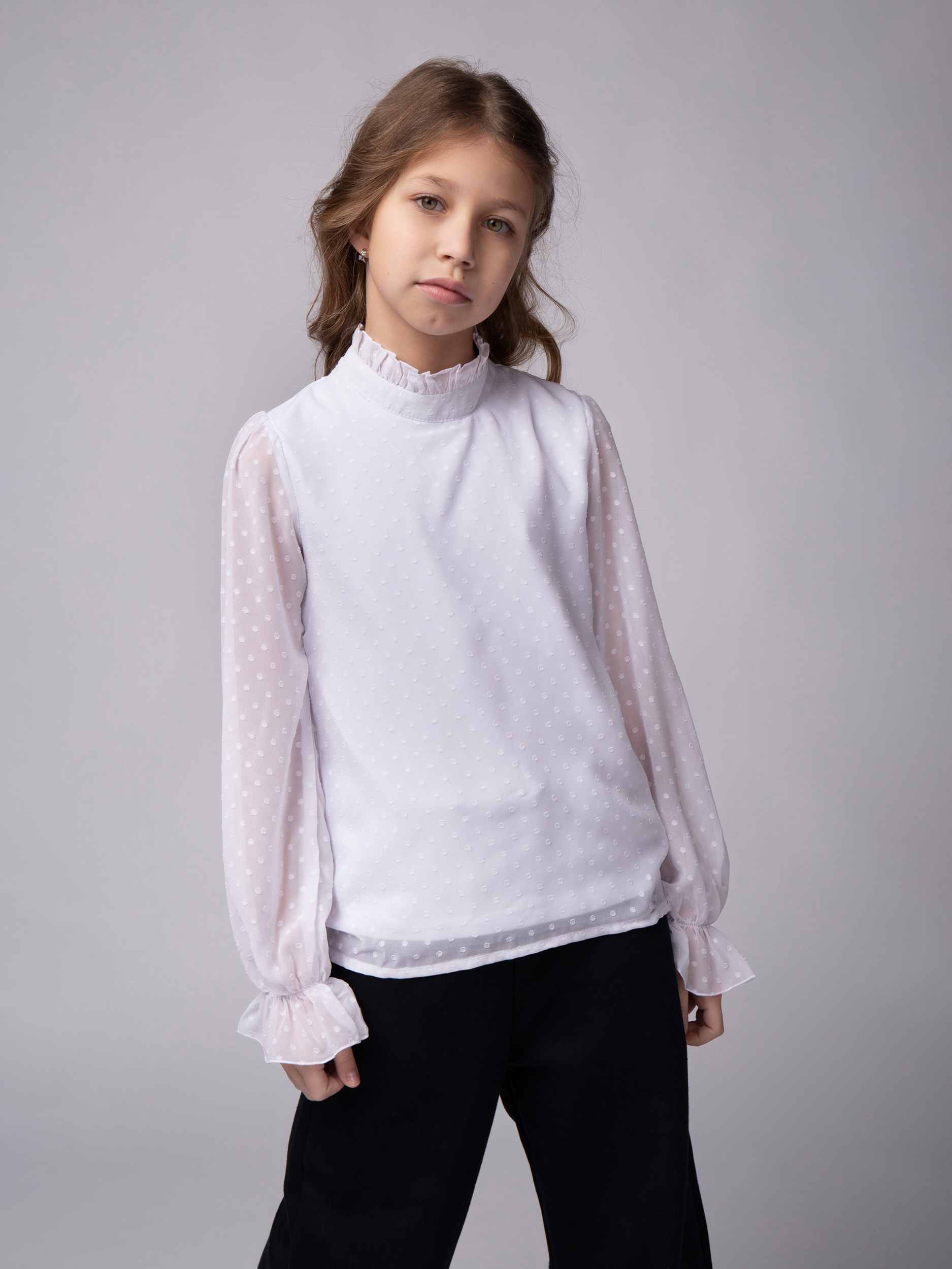 Блузка Little world of Аlena ДЖ09-4463-2//1 - фото 1