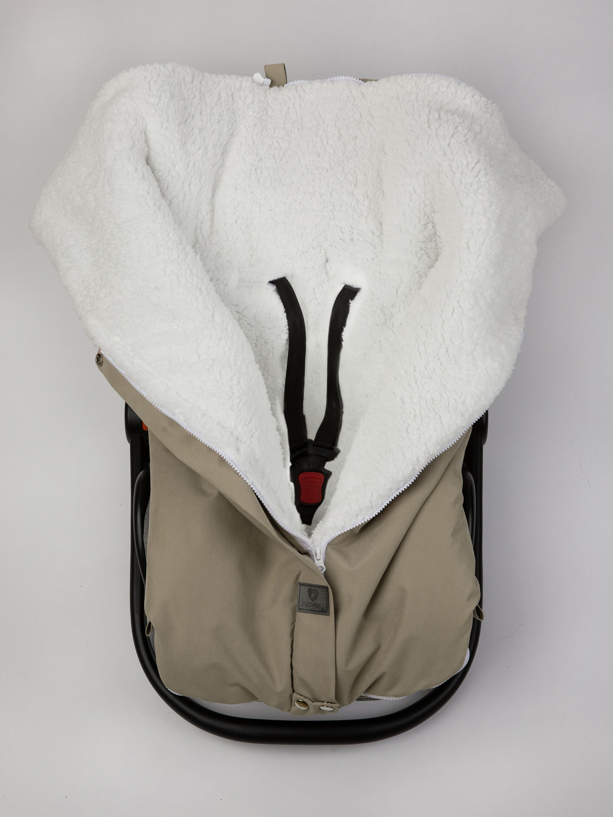 Конверт в коляску inlovery Нортес бежевый - фото 9