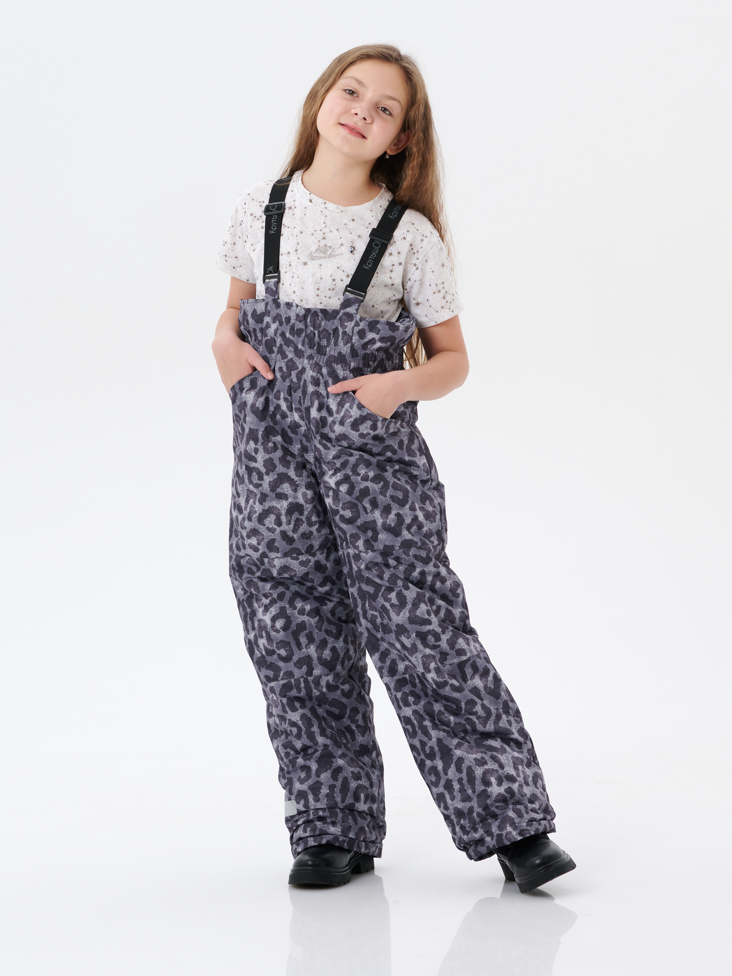 Куртка КрутышОк Т-066 серый леопард - фото 20