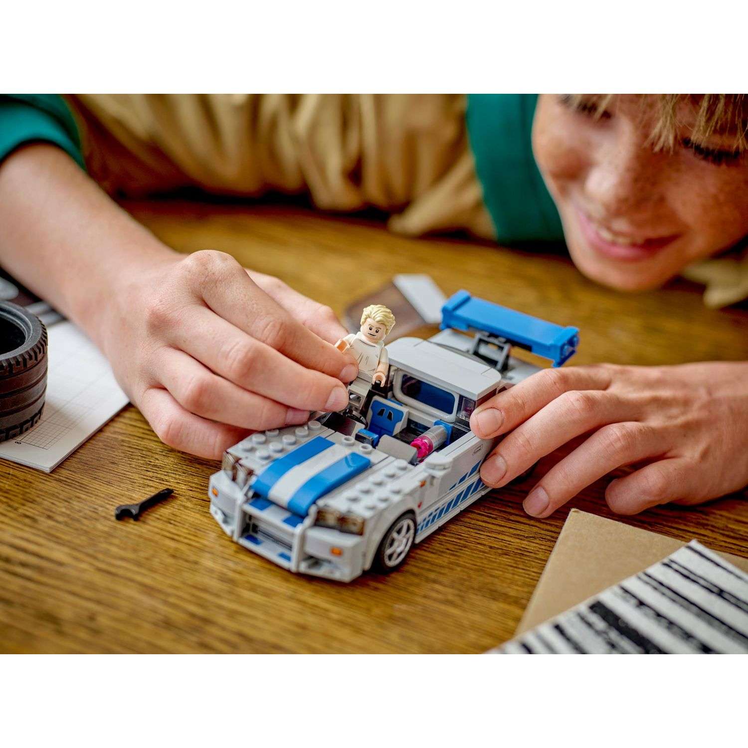 Конструктор LEGO Speed Champions 2Fast 2Furious Nissan Skyline блочный - фото 9