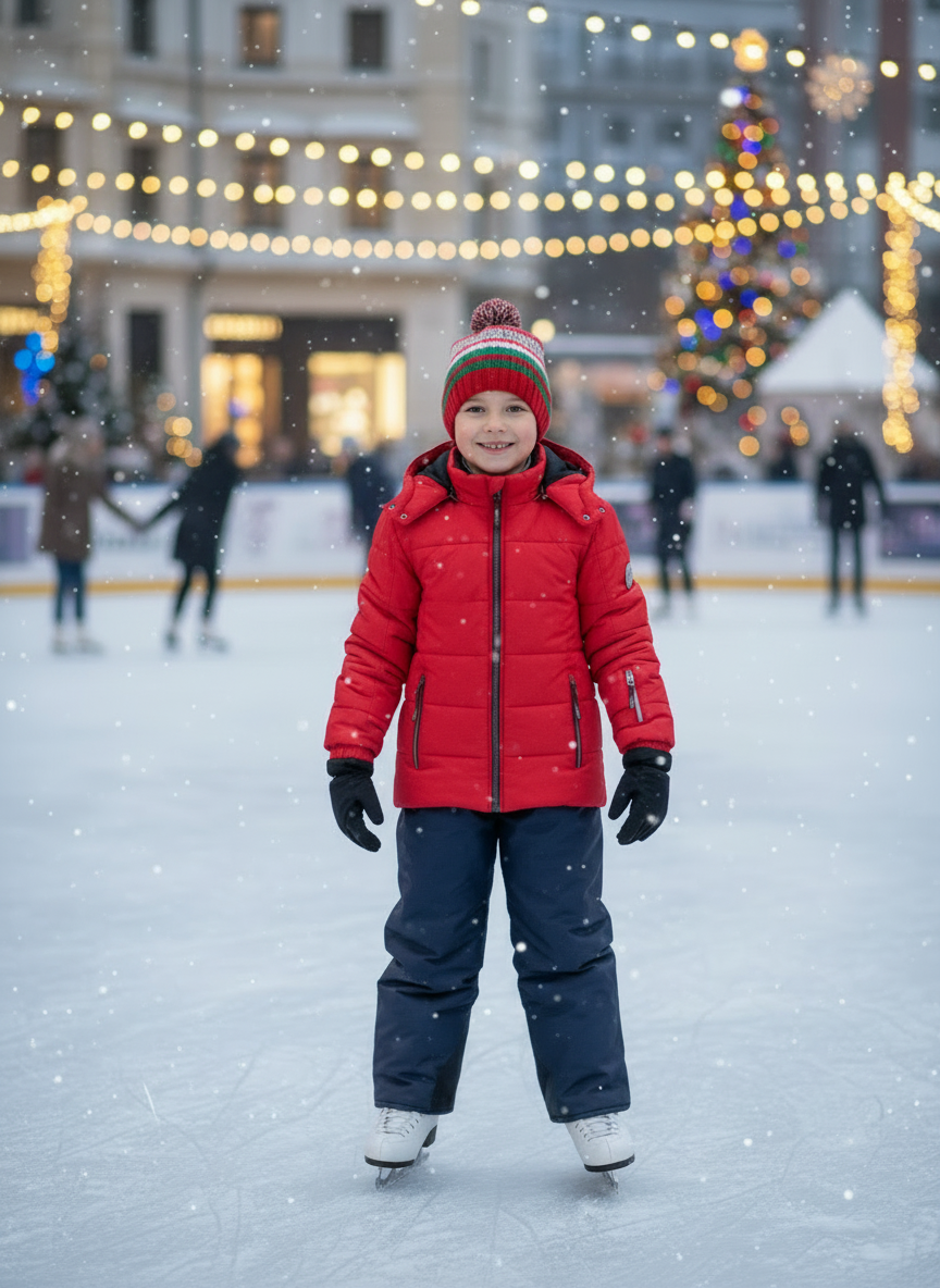 Полукомбинезон Arctic kids 60-015 синий - фото 5