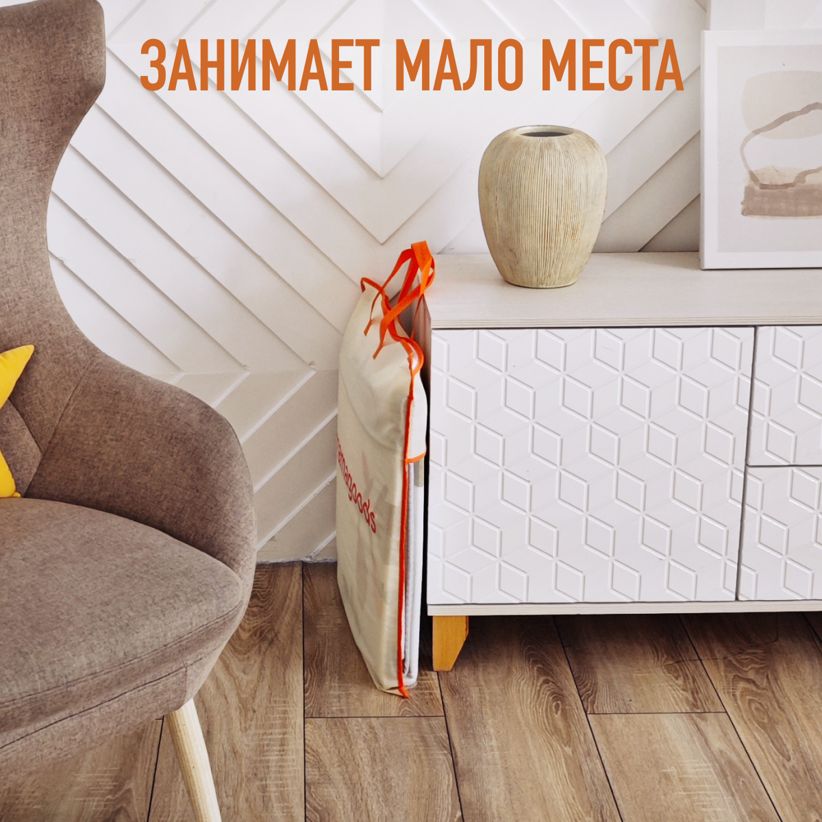 Развивающий коврик детский Mamagoods для ползания складной двусторонний игровой 145 x 180 см Дороги и воздушные шары - фото 17