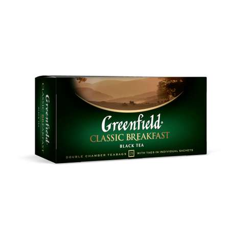 Чай Greenfield Classic Breakfast 25 пакетиков