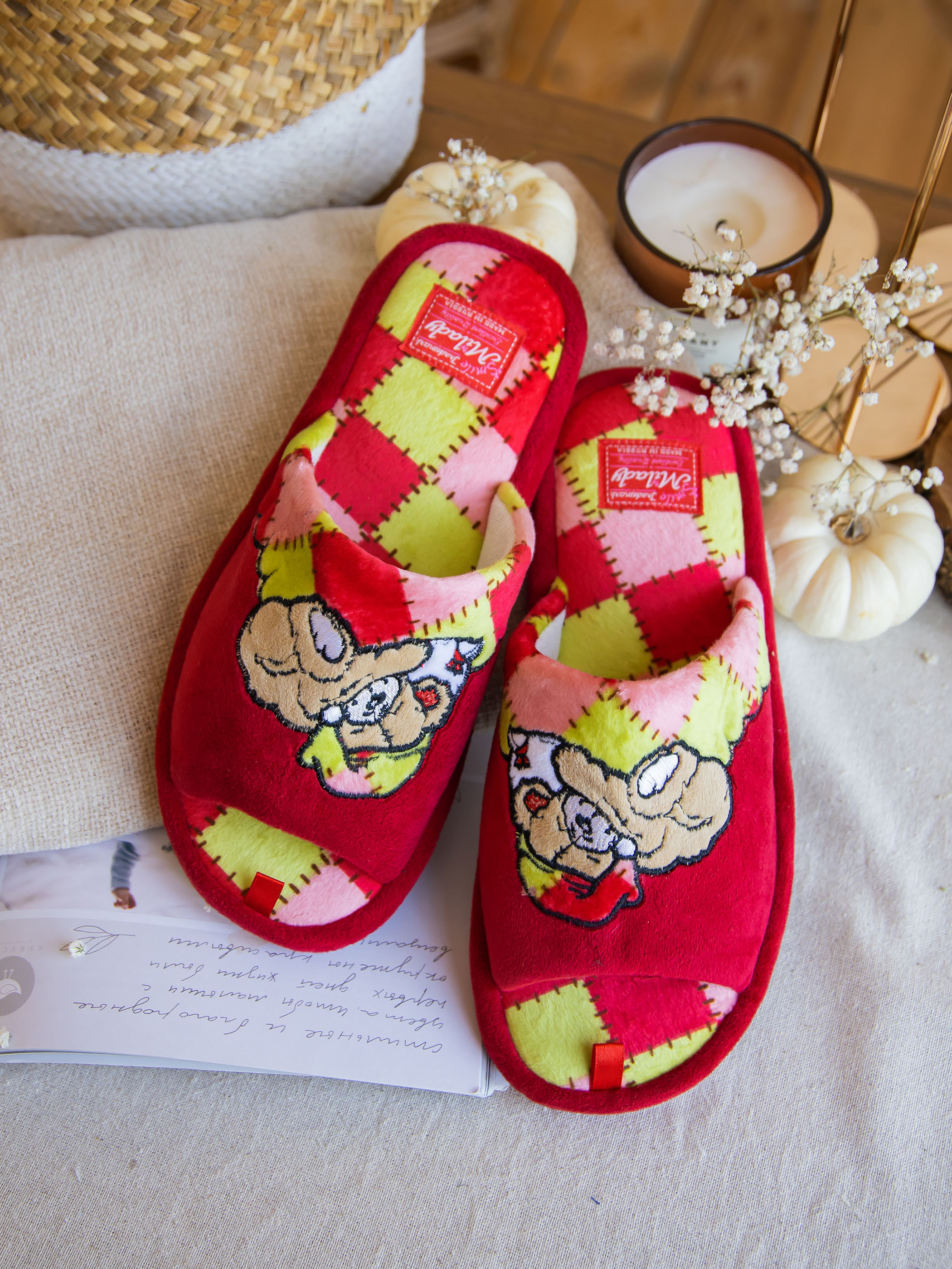 Тапочки SMILE of MILADY DW-O-8-103-08 отк. - фото 1