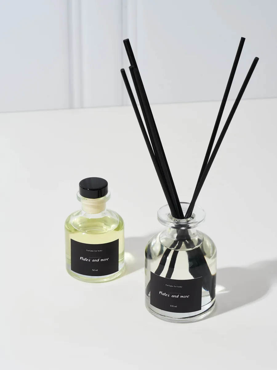 Диффузор для дома с палочками Plates and More Лайм и базилик 50 мл - фото 3