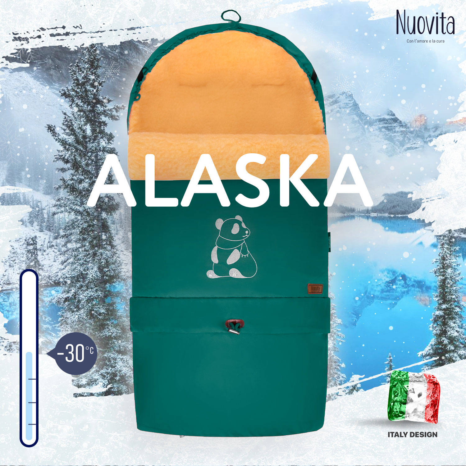 Конверт в коляску Nuovita Alaska Pesco - фото 6