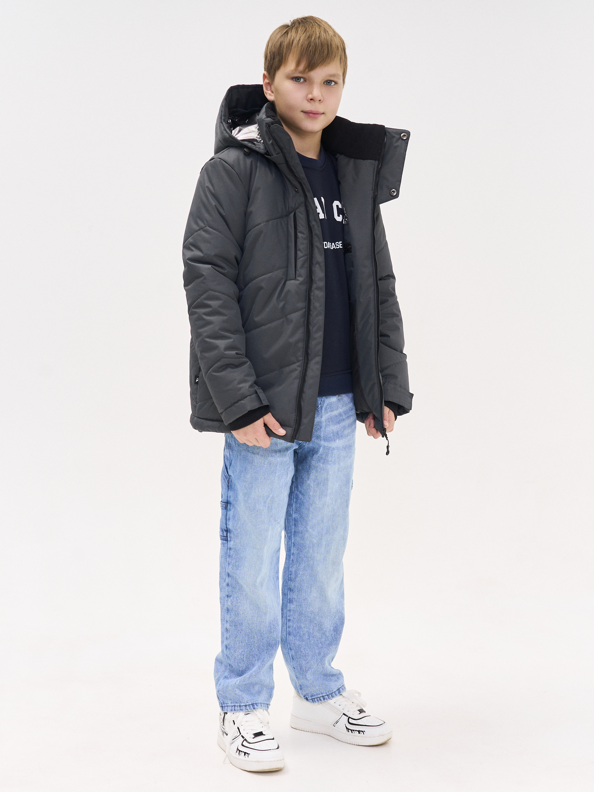 Куртка RODOS М-315/1/темно-серый - фото 14