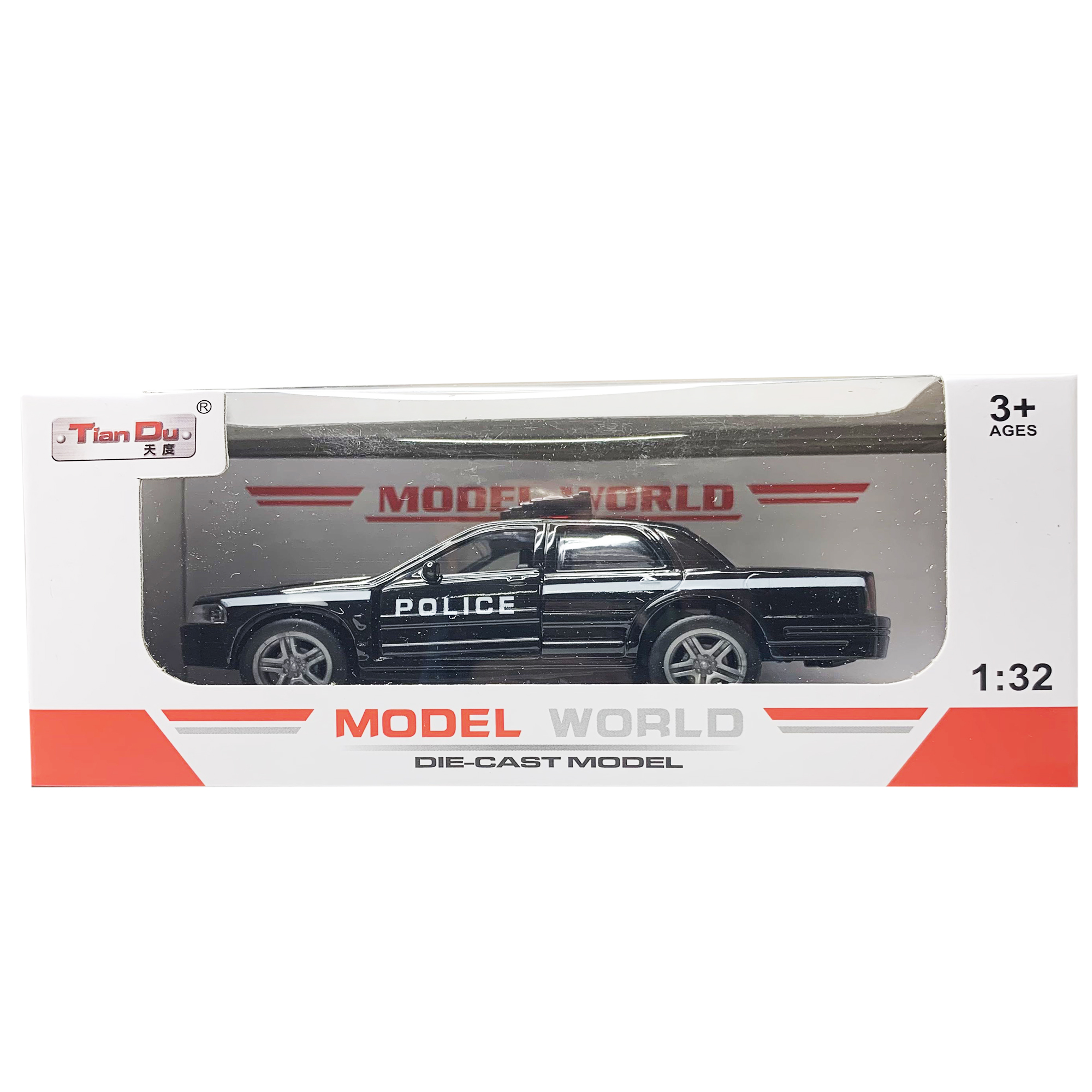 Полицейская машина BalaToys 1:32 Model32PoliceB - фото 5