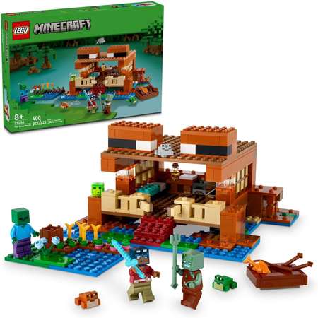 Конструктор LEGO Minecraft Лягушачий дом блочный
