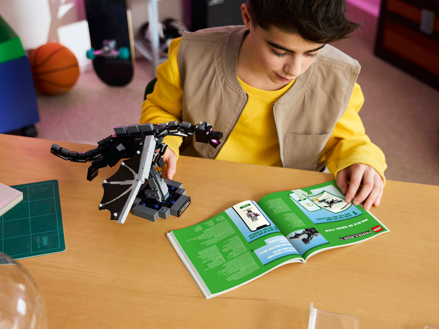 Конструктор LEGO Minecraft Эндер 710 дет. - фото 16