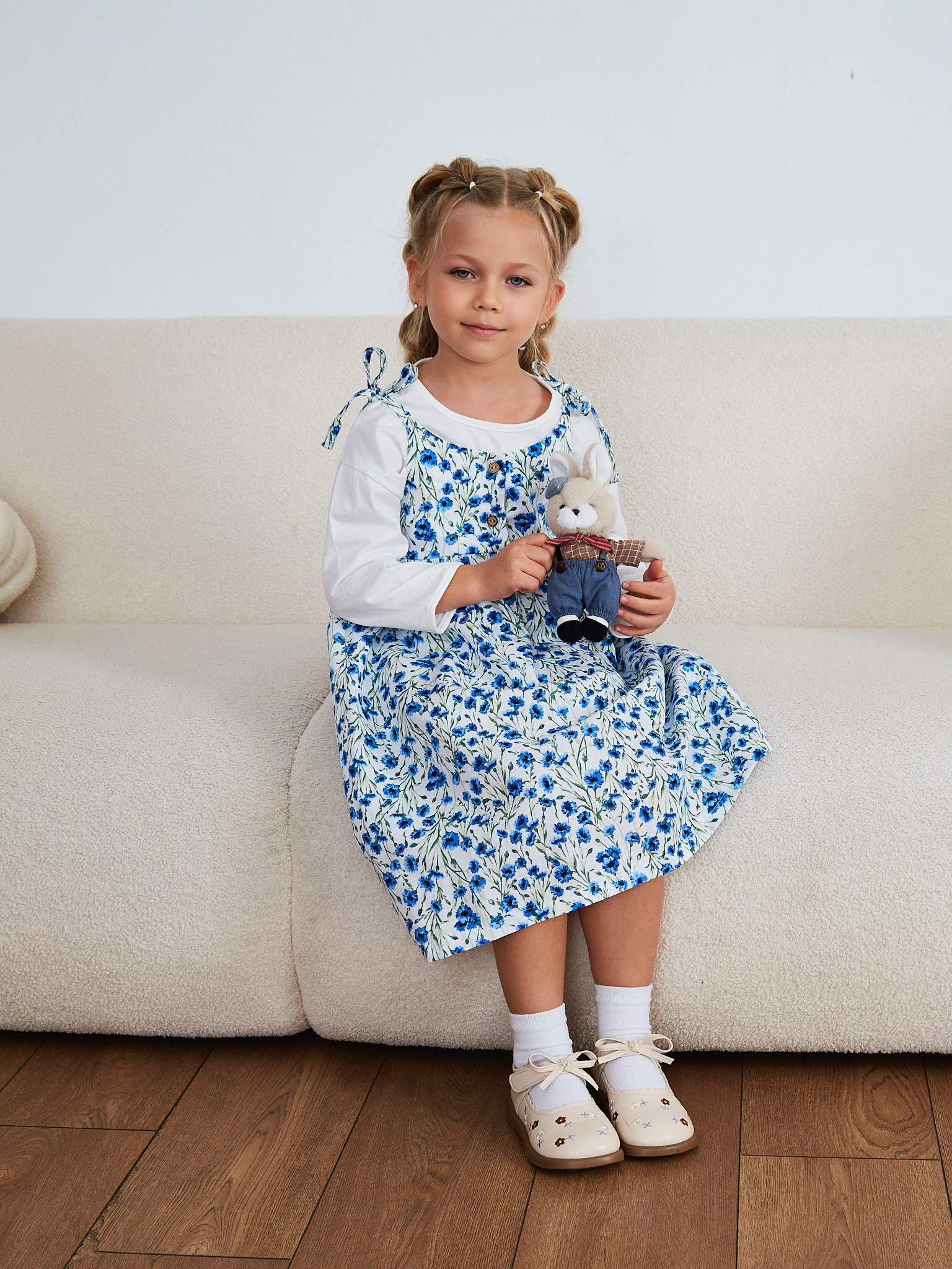 Сарафан MOUN сарафан_девочки_васильки - фото 19