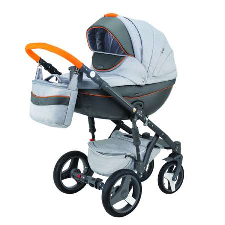 Коляска 3в1 Adamex Monte Carbon