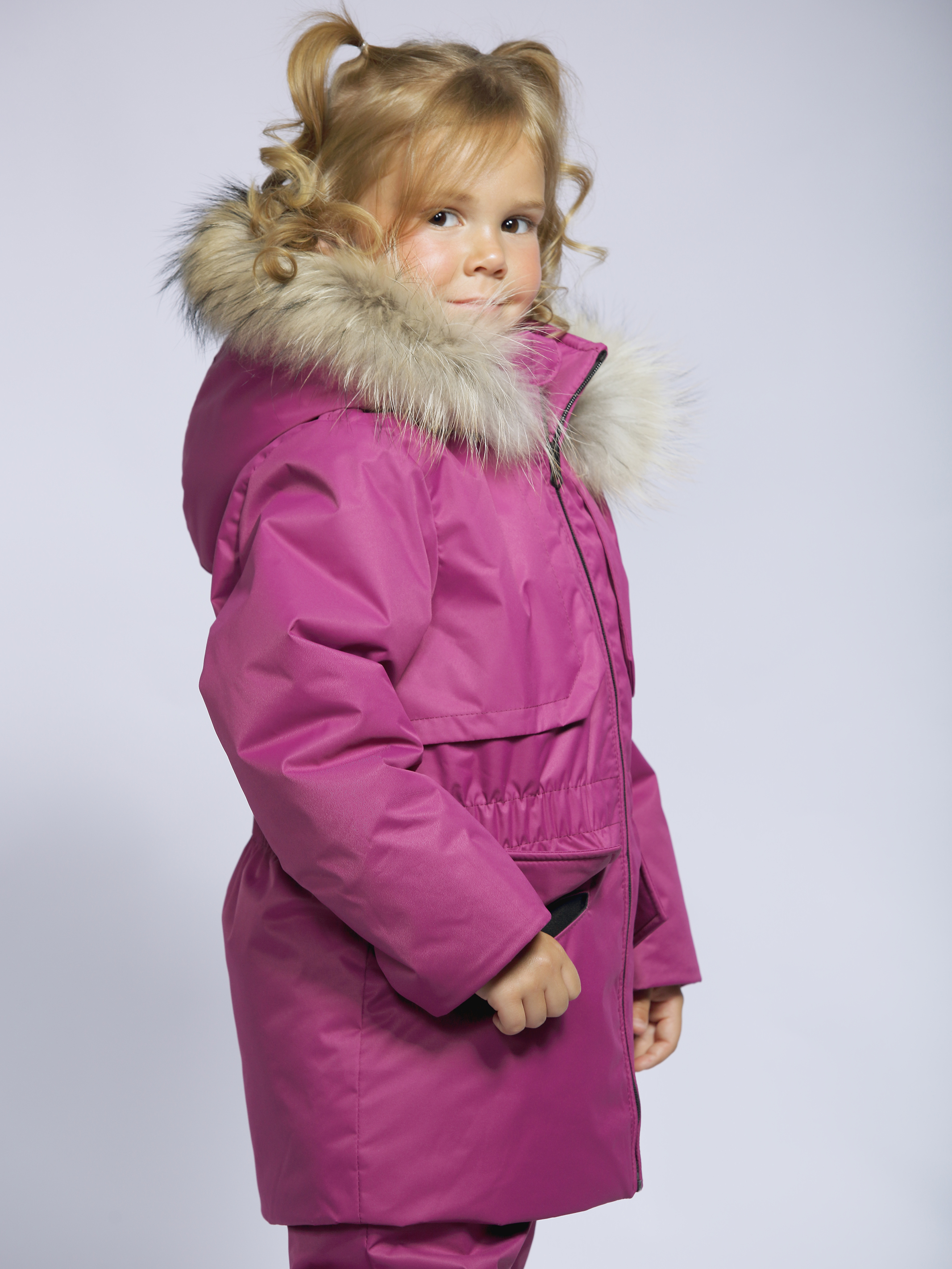 Куртка и полукомбинезон Orso Bianco OB81042-12_фуксия - фото 6