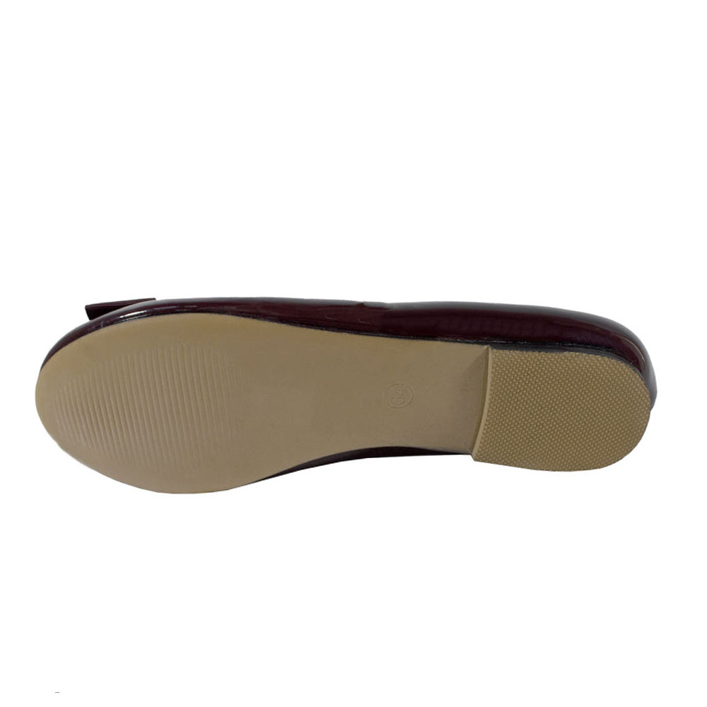 Балетки Europen 968508/01-03-SV EUROPEN Балетки для девочки,бордовый - фото 4